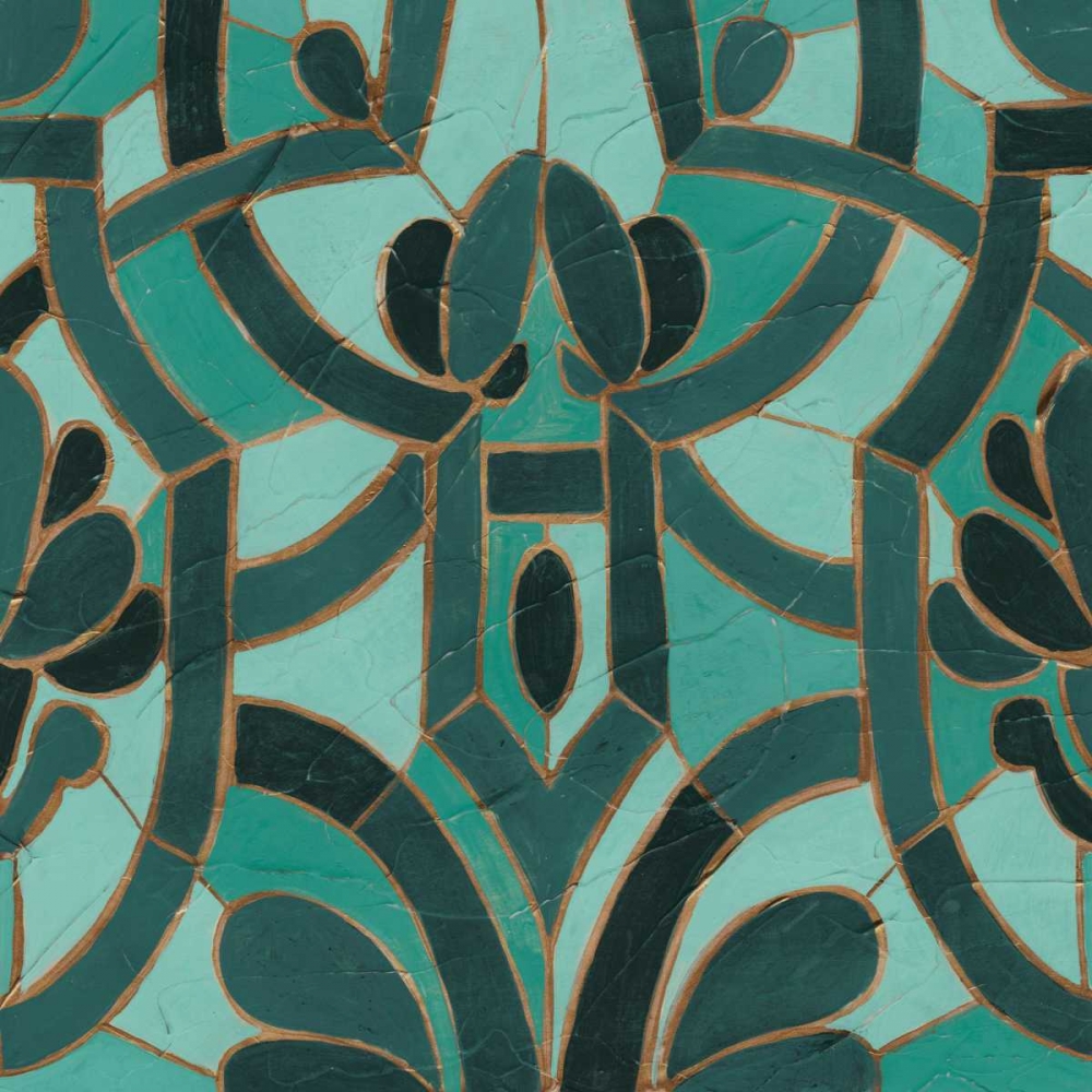Turquoise Mosaic II