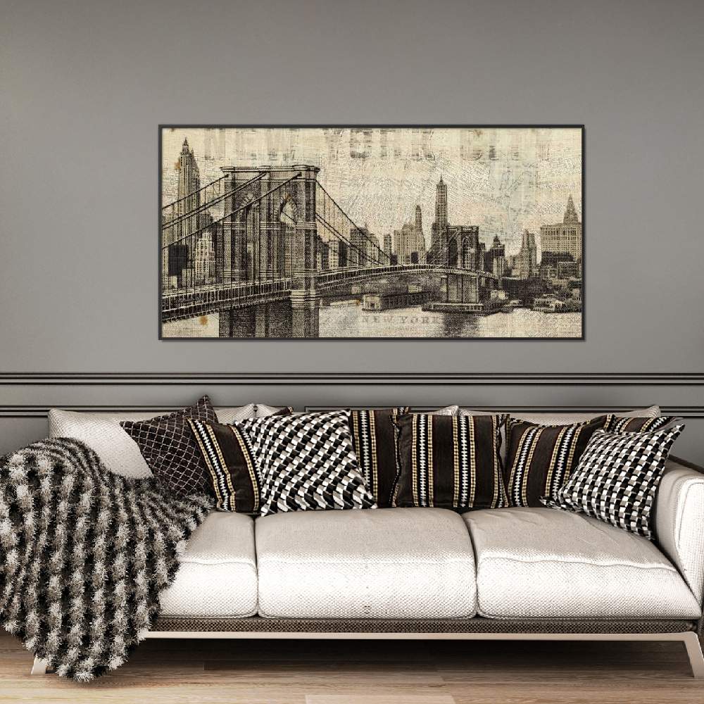 Vintage Brooklyn Bridge